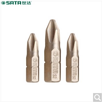 世达5件套6.3MM系列25MM长十字旋具头59221 59222 59223 59224