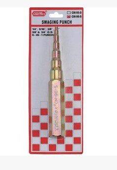 台湾格美牌CM-96-S六合一冲仔 铜管涨管棒 手动扩管工具涨管器
