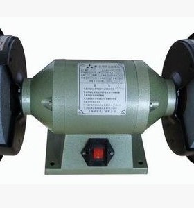 正品上海砂轮机厂 三棱牌  台式砂轮机 MDQ3220S  200MM 磨光机