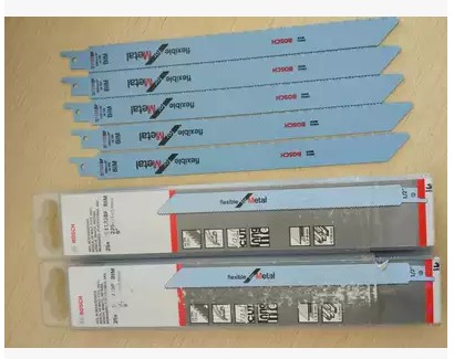 德国博世马刀锯条S1122BF往复锯条225mm金属切割马刀锯片瑞士进口