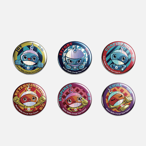 表情吧唧盲盒 Emoji Badge Blind Box