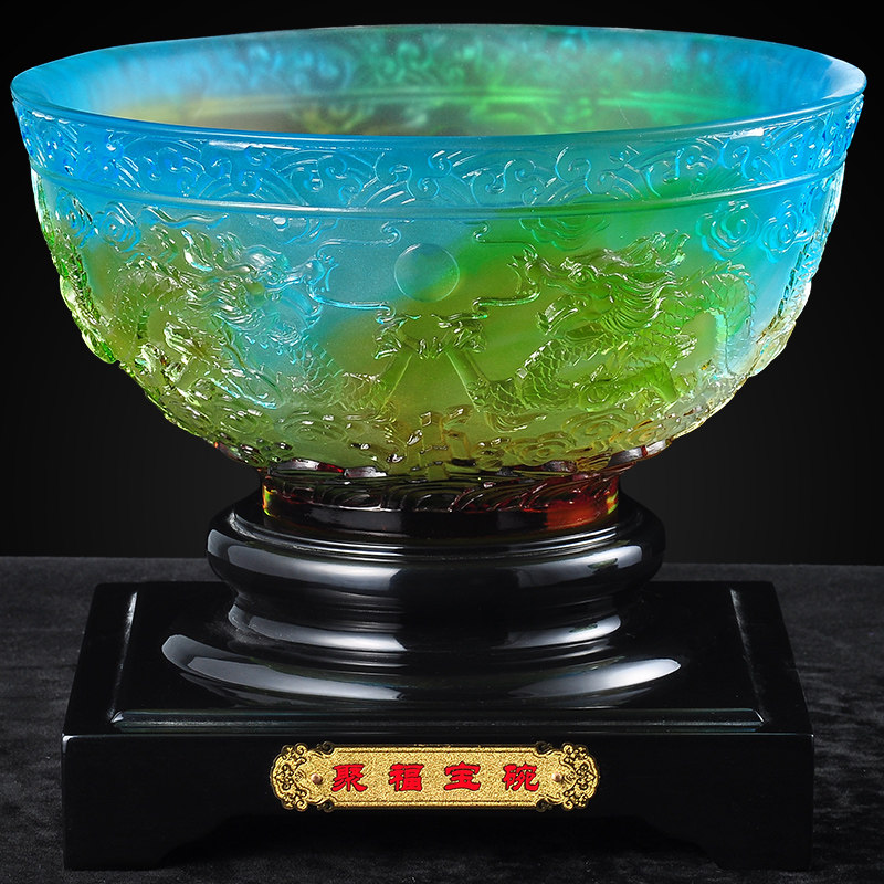 琉璃风水招财家居客厅乔迁工艺品