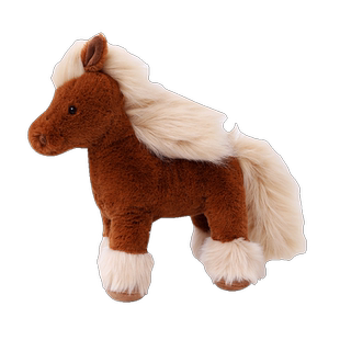 生肖小马白龙马公仔玩偶仿真毛绒玩具小白马娃娃睡觉抱枕生日礼物