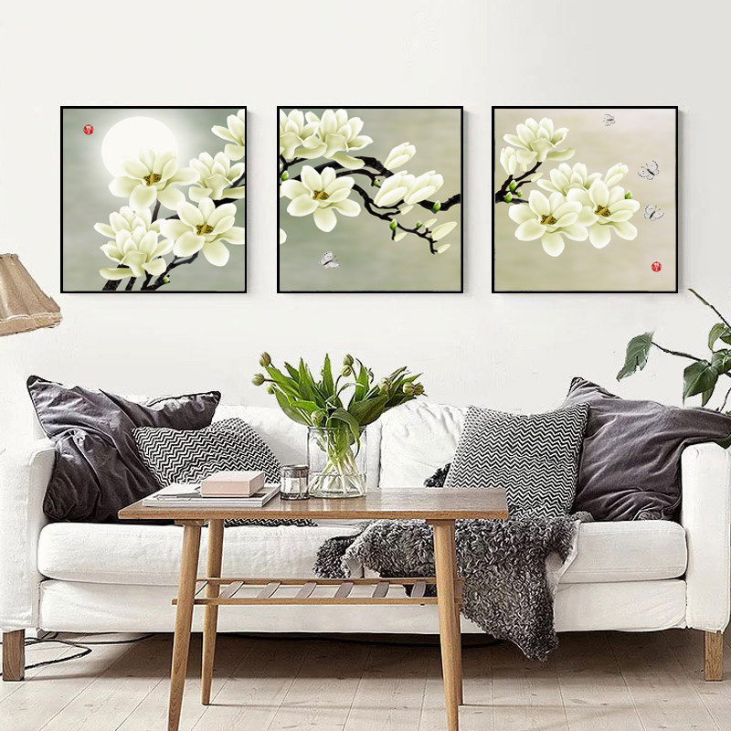 客厅装饰画现代简约挂画壁画沙发背景墙装饰画三联画床头餐厅装饰,家居饰品,现代装饰画,淘宝优惠券,粉丝福利购,淘宝优惠卷