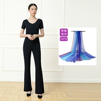 Черная труба, штаны-клёш, короткий рукав