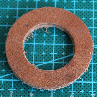 19x35mm捣固机牛皮密封件/密封垫圈 O型圈 牛皮平垫/垫片 皮圈