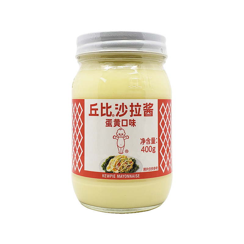 丘比沙拉酱原味400g 寿司材料色拉酱蔬菜水果沙拉 烘焙汉堡面包酱