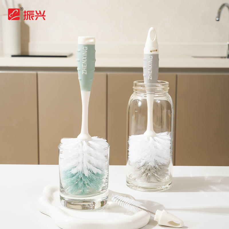 振兴奶瓶刷子家用清洁刷长柄婴儿专用水杯无死角洗奶瓶清洗神器
