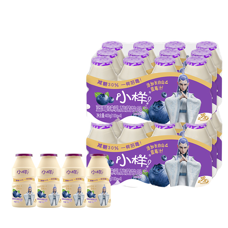 D小样敖丙联名版乳酸菌饮品100g*24瓶饮料
