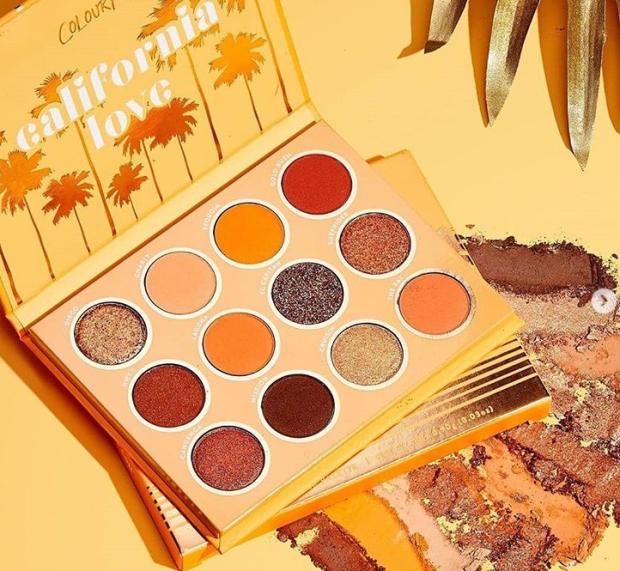 现货colourpop colorpop卡拉泡泡眼影盘california love加州挚爱