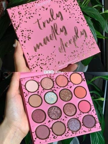 美国colourpop哑光低保和眼影盘