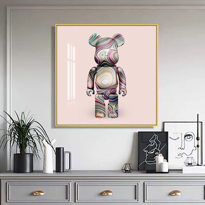 跨境kaws装饰画芝麻街暴