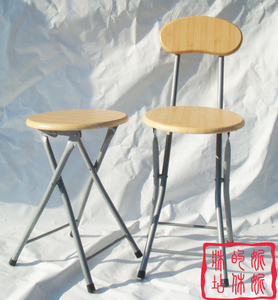 现代简约培训折叠凳椅 便携式休闲纳凉板凳靠背椅家用电脑椅成人