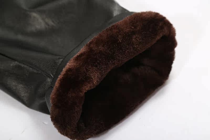 Pantalon cuir homme droit pour hiver - Ref 1483381 Image 3