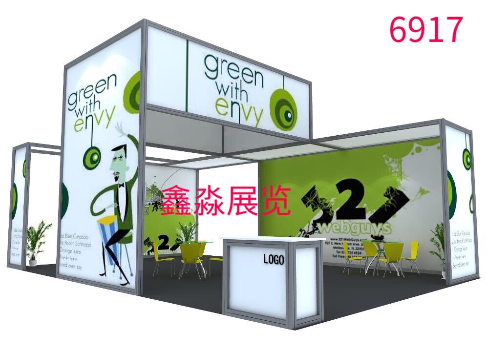 大型展会参展搭建铝材 80方柱特装展位八分方铝搭建铝料生产厂家