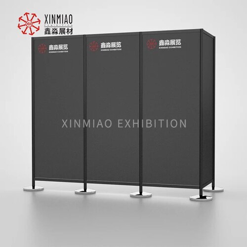 室外抗风超稳带底盘底座八棱柱展板 广告屏风展架书画宣传海报架