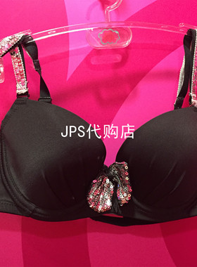 清款 BODY POPS夏季光面薄模杯聚拢文胸 亮片蝴蝶结 BCBR31CI22