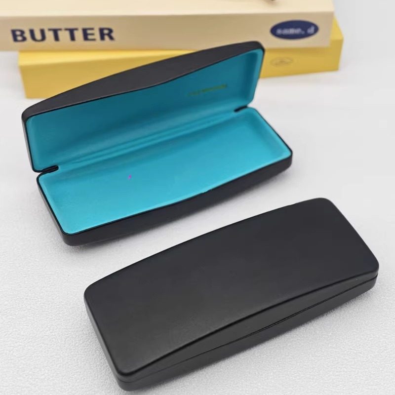 日系撞色内里黑色高级感小尺寸近视光学抗压男生眼镜收纳盒子ins,ZIPPO/瑞士军刀/眼镜,眼镜盒,淘宝优惠券,粉丝福利购,淘宝优惠卷