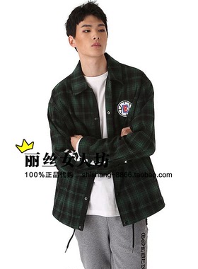 直邮 韩国正品代购 NBA 18春男女款格子外套N183JP106p