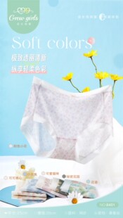 成长闺蜜女士内裤 网纱无痕高弹腰头舒适零束缚亲肤拍一发五条8401