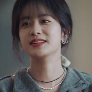欧洲轧戏李婷婷赵孝柔同款耳环女轻奢高级感小众设计气质百搭耳饰