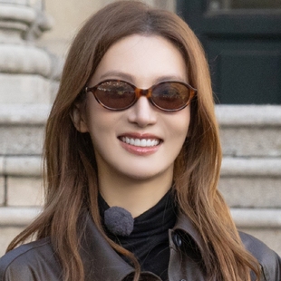 欧洲现在就出发3金晨同款墨镜男女ins复古欧美气质百搭太阳眼镜潮