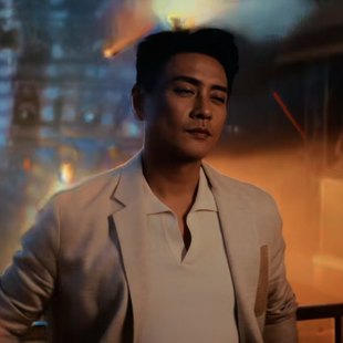 欧洲暗恋的救赎者黄宗泽朱鹤同款西装外套春秋V领西服上衣男衣服