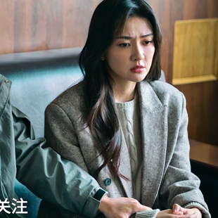 欧洲罚罪2梁洁文江燕同款西装外套秋冬翻领西服上衣女衣服潮