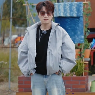 欧洲快乐老友记王铮亮同款棉衣外套秋冬立领保暖棉服上衣男衣服潮