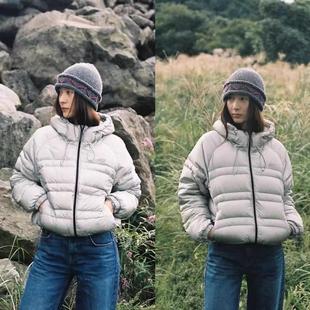 欧洲高版本 郑秀晶同款羽绒服 韩国限定 700蓬松排骨男女同款外套