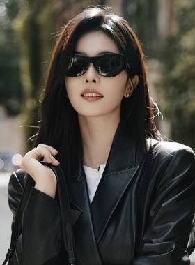 欧洲明星白鹿同款太阳眼镜男女ins复古欧美气质百搭时尚墨镜潮