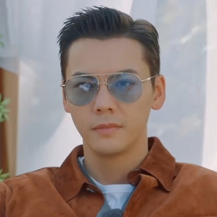 欧洲现在就出发3陈伟霆同款墨镜男女ins复古欧美气质百搭太阳眼镜