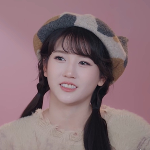 欧洲有你的恋歌2朱主爱同款帽子女ins针织贝雷帽画家帽百搭潮