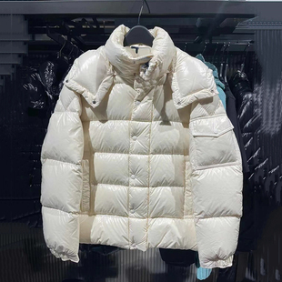 柜级定制！M家70周年羽绒服男女玛雅maya90白鹅绒冬季加厚油蜡面