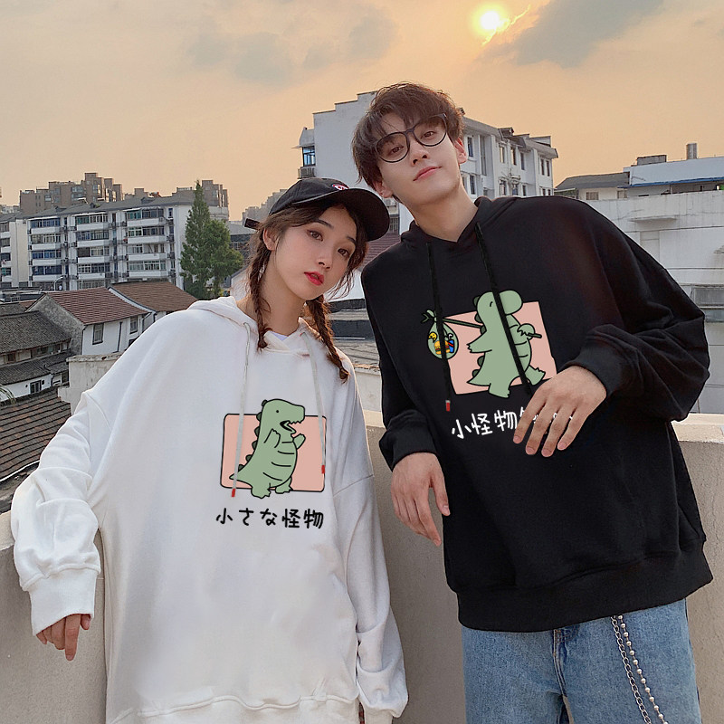 情侣装秋季小众设计感情侣版卫衣秋冬款2020ins潮牌法式炸街外套