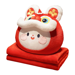 压床结婚娃娃一对新婚礼物送新人喜娃娃抱枕公仔婚房摆件床上高档