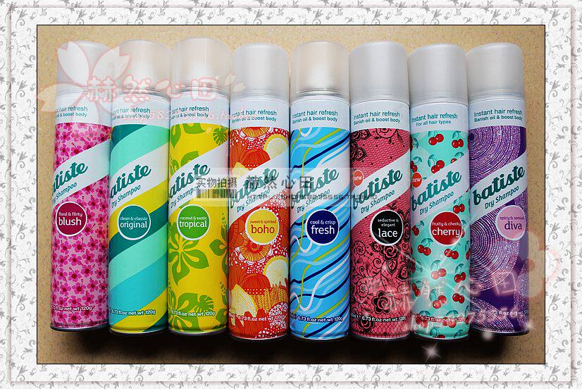 强推!英国 Batiste 碧瑅丝 头发干洗喷雾月子免洗发水200ml