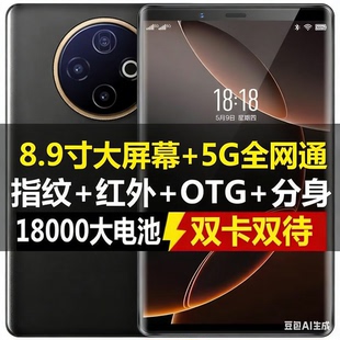 海外可用 8.9寸超大宽屏幕全网通67寸以上谷歌三件套安卓智能手机