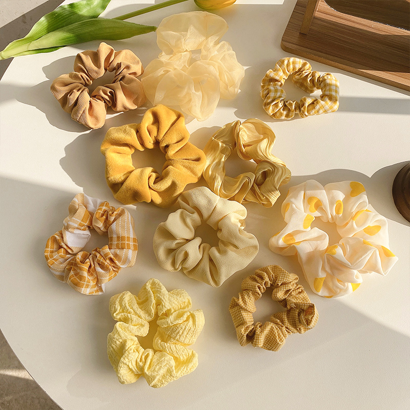 ins夏季韩系简约肥肠发饰