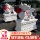 Резьба по камню Pixiu Пара украшений из камня Pixiu lucky town house sunset red bluestone mini 0