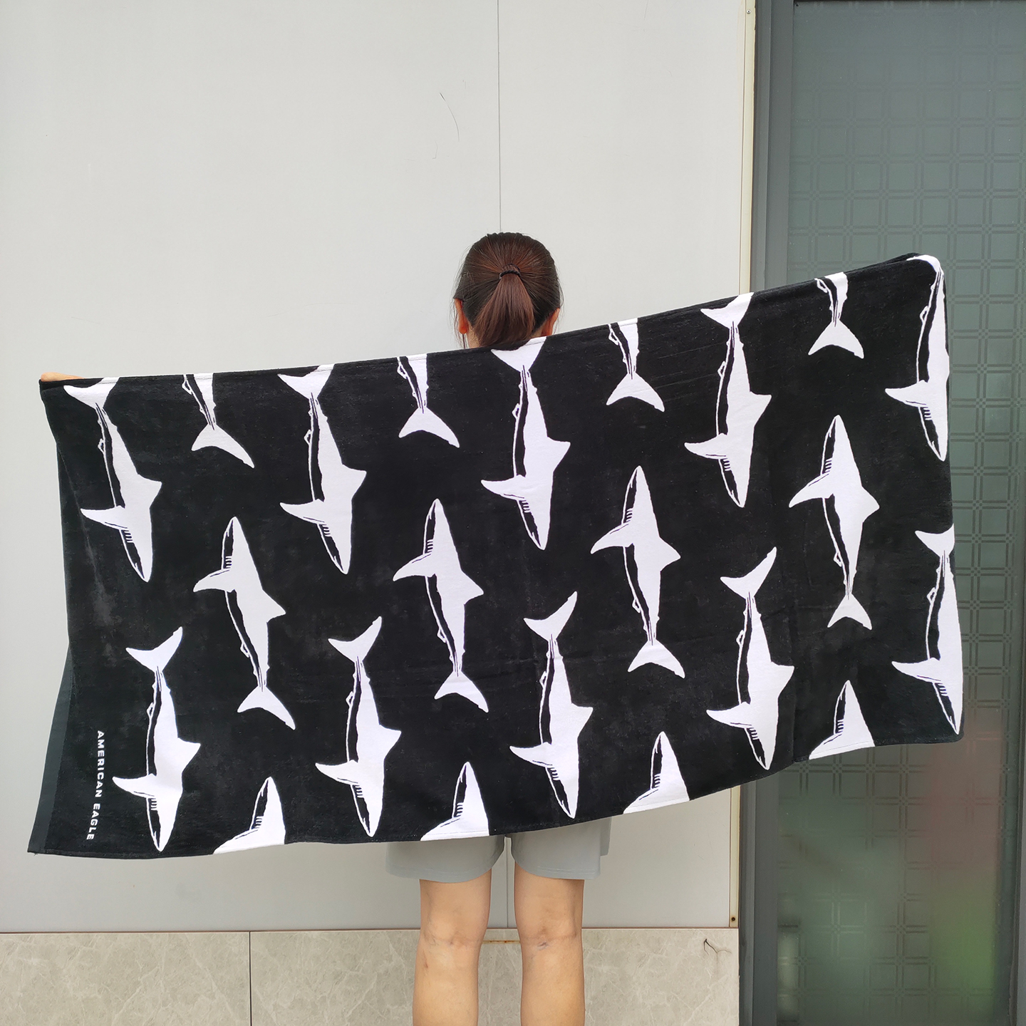 americaneagle纯棉吸水浴巾