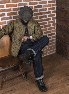 恶犬BRONSON M-65野战夹克内胆FIELD  LINER男士绗缝棉服外套棉衣