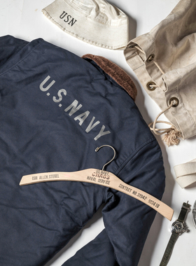 恶犬BRONSON初期US NAVY蓝色海军甲板服DECK N-1羊毛内里夹克外套