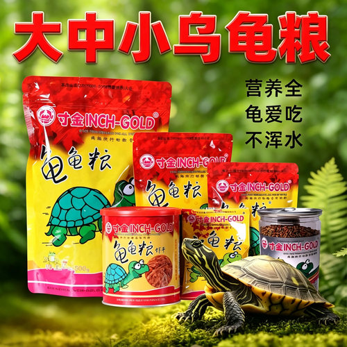 寸金龟龟饲料巴西龟草龟幼龟草龟