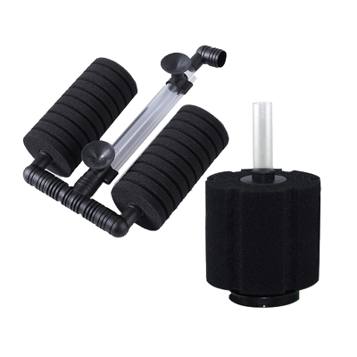 信友替换生化棉养鱼双头水妖精