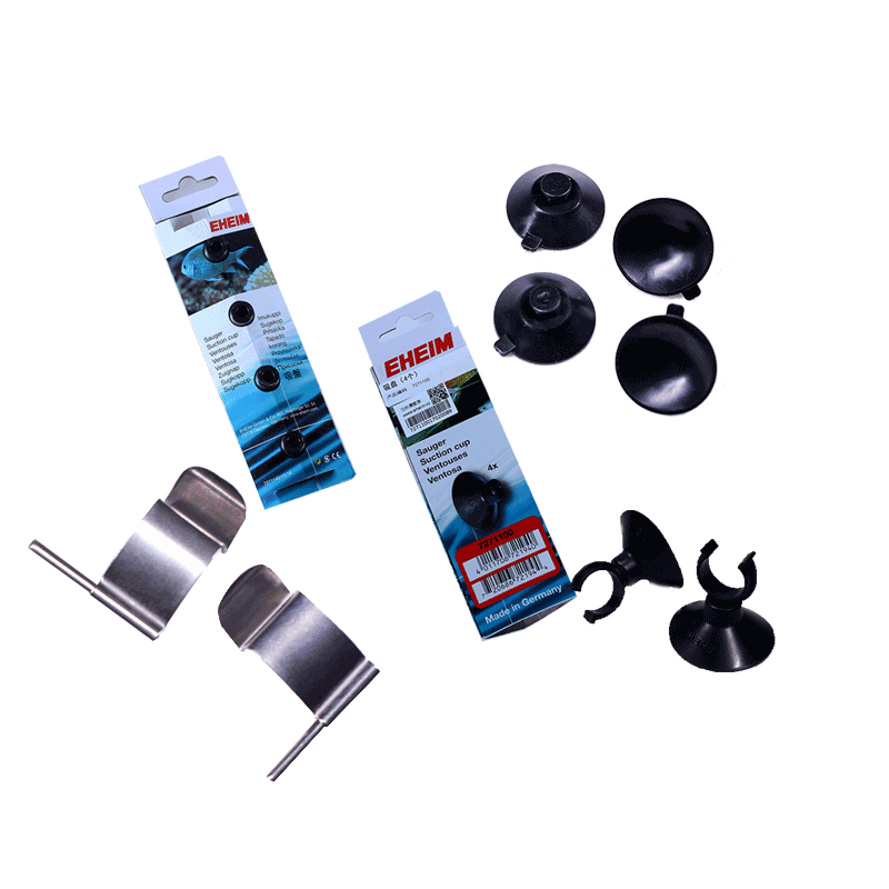 EHEIM伊罕配件进出水加热棒水泵替换吸盘过滤桶密封圈弹簧卡扣