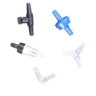 氧气泵气管止流阀止逆阀分流三通鱼缸胶管增氧泵配件气泵软管4mm