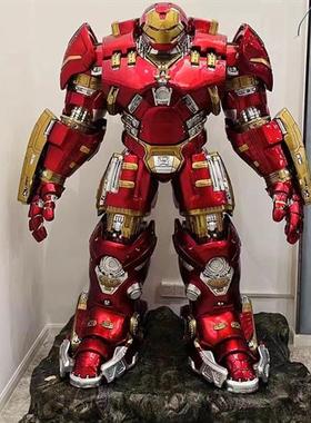 漫威钢铁侠复仇者联盟玻璃钢雕塑商场电影院客厅装饰落地大型摆件