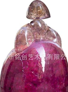 轻奢艺术装饰品玄关摆件铂晶创意树脂装饰摆件现代客厅酒店摆件