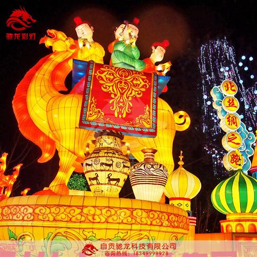 中国龙灯造型灯笼定制龙年花灯制作春节传统彩灯龙门展览制作公司